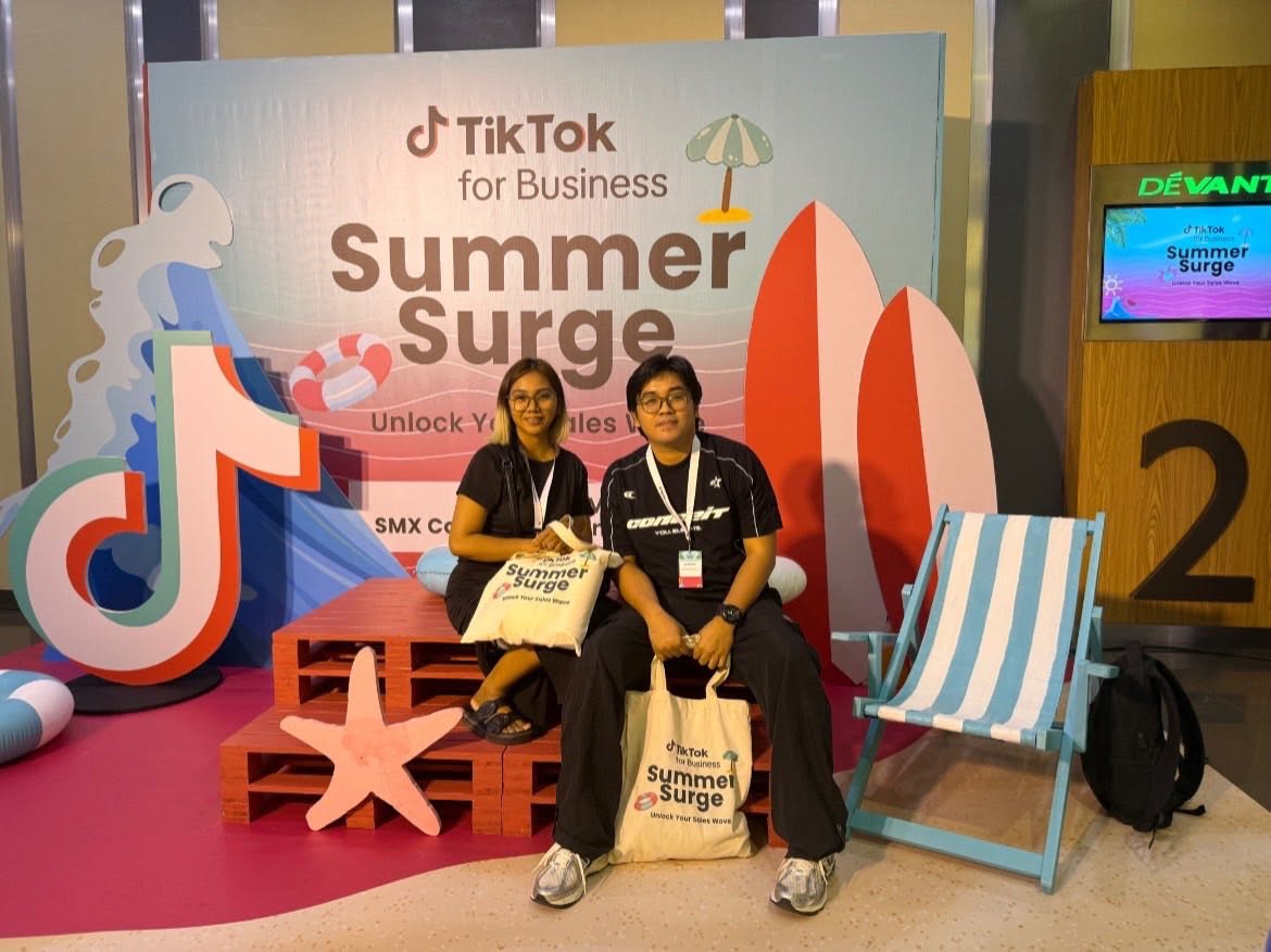 Mo Tolentino at a TikTok for Business event